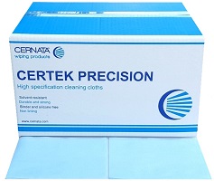 CERNATA Precision Wipes 400 Sheet Case 30x38cms Blue Version